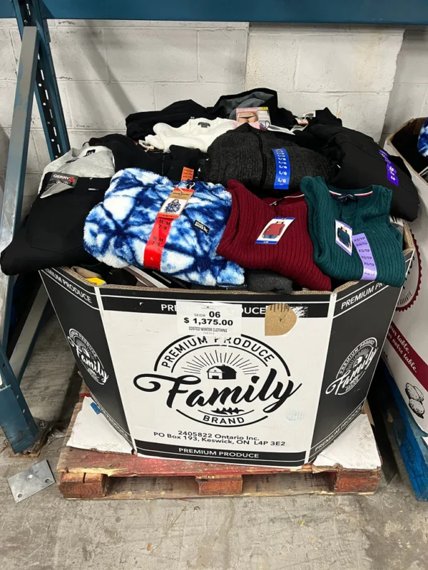 Winter Costco Clothing #06 | 250pcs Winter Costco Clothing #06 | 250pcs
