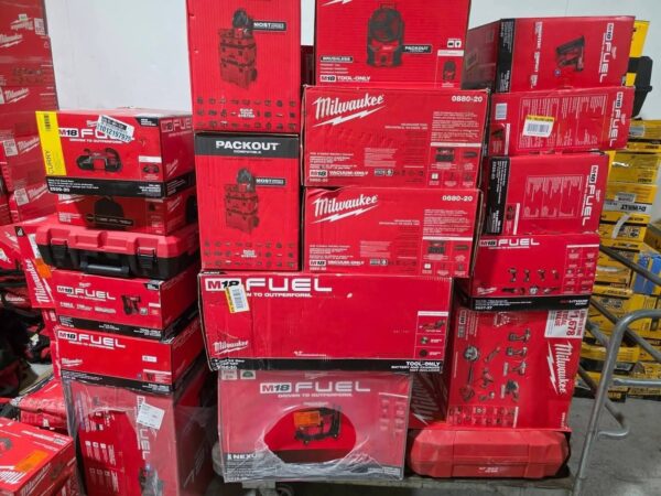 Milwaukee Tool Pallets Milwaukee Tool Pallets