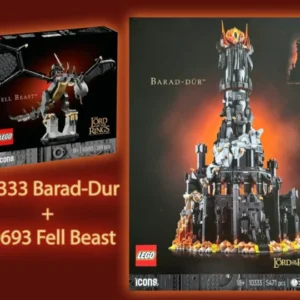 LEGO 10333 The Lord Of The Rings Barad-dur & 40693 Fell Beast Rare product inventory