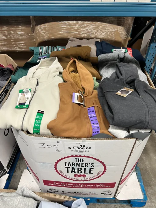 Costco Clothing Wholesale Lots product inventory